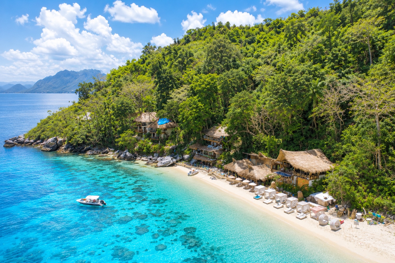 El Nido combination island hopping tours — lagoons and beaches, Palawan
